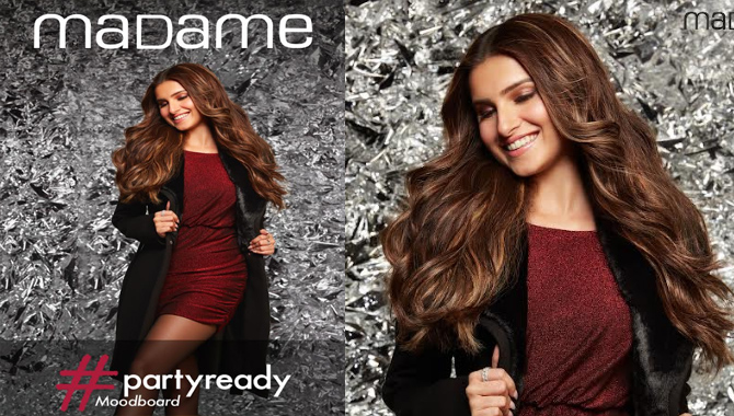 Madame Launches #partyready Campaign with Tara Sutaria to take on the Holiday Season