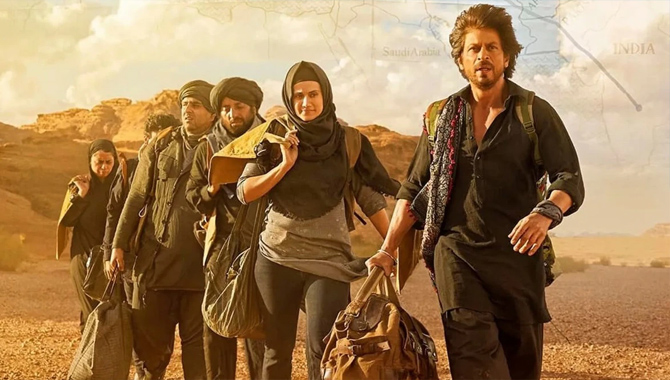 Owing to strong word of mouth, family friendly and feel good content, DUNKI to see a jump of 40% – 50% on Saturday over Friday!