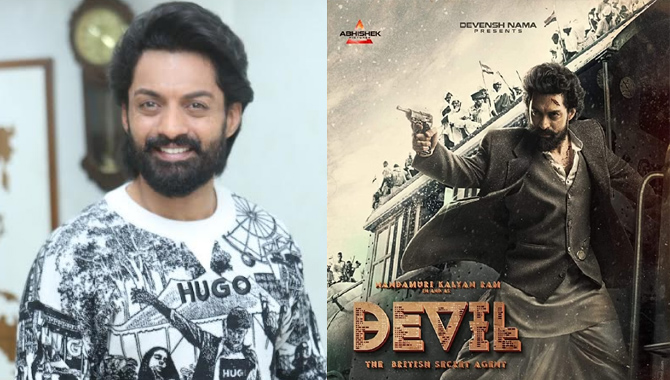 Investigative Thriller DEVIL will impress audience with commercial elements: Nandamuri Kalyanram