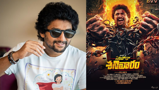 Nani Saripodhaa Sanivaaram Lengthy Shooting Schedule Begins In Hyderabad