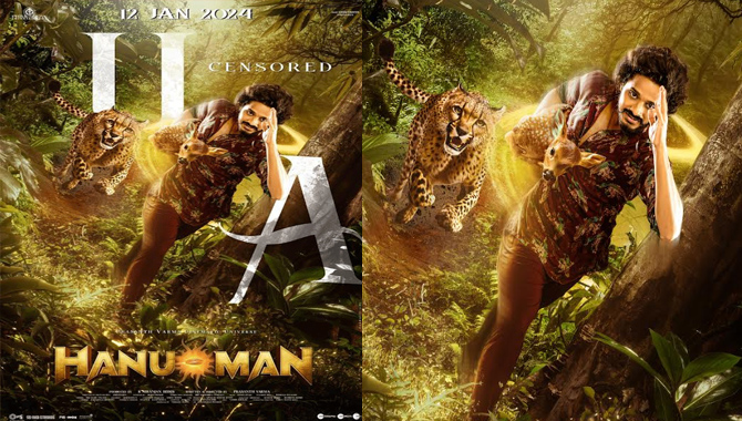 ‘హను-మాన్’ సెన్సార్ పూర్తి – జనవరి 12 ప్రపంచవ్యాప్తంగా గ్రాండ్ గా విడుదల