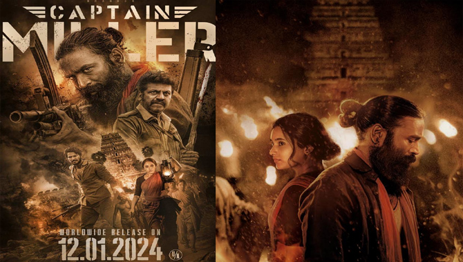 Dhanush, ‘Captain Miller’ Releasing Worldwide In Theatres On January 12th For Pongal, 2024