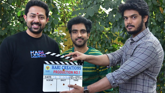 ప్రణం దేవరాజ్, శంకర్, పి.హరికృష్ణ గౌడ్, హరి క్రియేషన్స్ ప్రొడక్షన్ నెంబర్1 గ్రాండ్ గా ప్రారంభం  