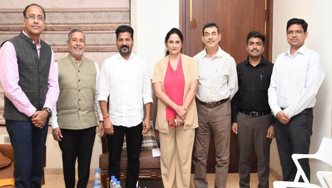 ప్రభుత్వం సహకరిస్తే మేమూ సిద్ధం.. సీఎం రేవంత్ తో మైక్రాన్ సీఈవో