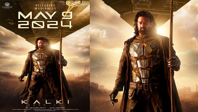 ‘Kalki 2898 AD’ unveils release date as May 9, 2024, in a unique scroll event