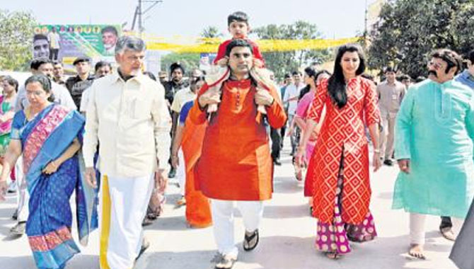 నారావారిపల్లెలో సంక్రాంతి సందడి