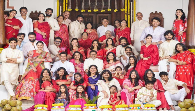 Ram Charan, Upasana Konidela, Varun Tej and Lavanya celebrate Sankranti with the mega family