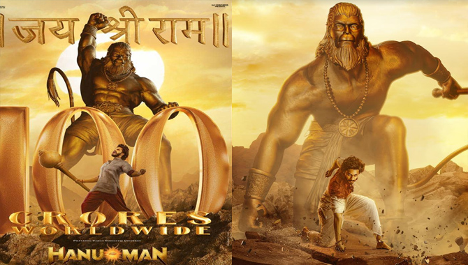 Prasanth Varma’s Pan India Film Hanu-Man Reaches 100 Cr Gross Worldwide