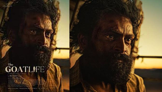 Bollywood superstar Ranveer Singh unveils soul-stirring poster of Prithviraj from ‘The Goat Life’