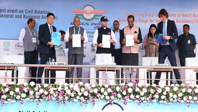 వింగ్స్ ఇండియా 2024 ప్రదర్శన ప్రారంభం