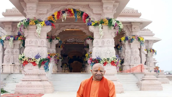 ప్రాణ ప్రతిష్ట కార్యక్రమానికి సర్వం సిద్ధం : యోగి ఆదిత్యానాధ్