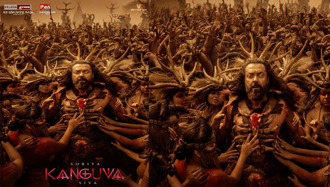 బాబీ డియోల్ బర్త్ డే సందర్భంగా ‘కంగువ’ నుంచి ఆయన నటించిన ఉధిరన్ క్యారెక్టర్ లుక్ రిలీజ్