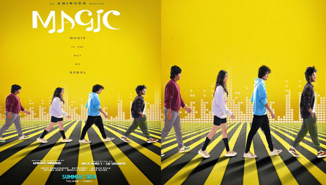 Gowtham Tinnanuri, Anirudh with Sithara Entertainments “Magic” Teenage Drama!