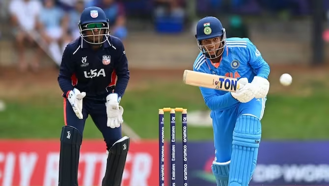 అమెరికాను చిత్తు చేసిన భారత్