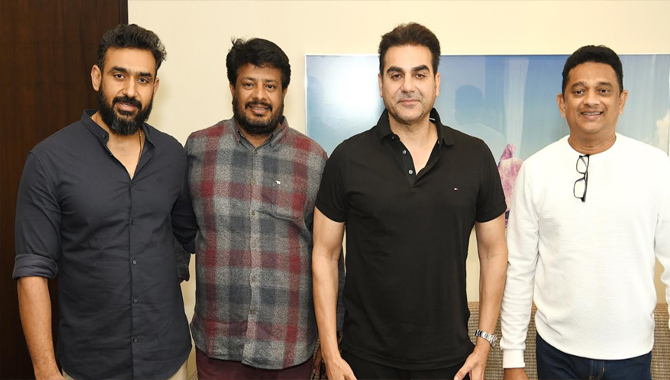 Bollywood Actor Arbaaz Khan roped in for Ganga Entertainments – Ashwin Babu film