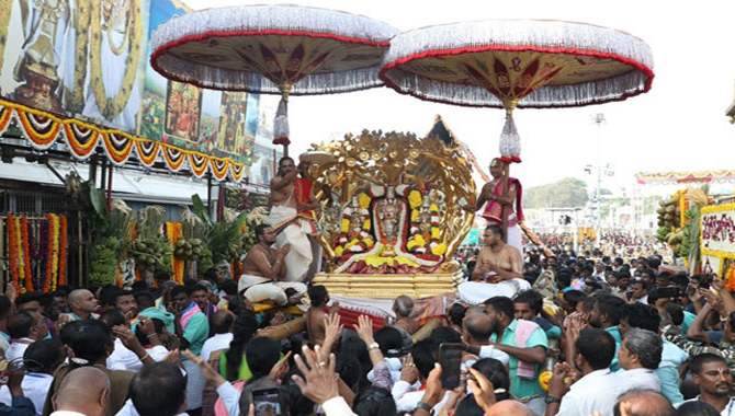 తిరుమలలో రథసప్తమి వేడుకలు