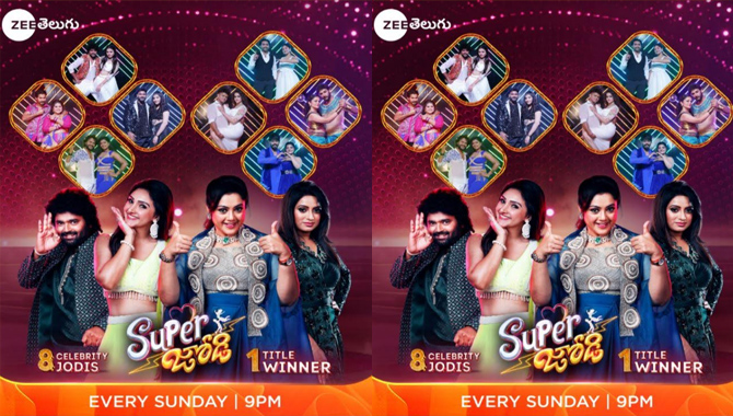 Zee Telugu gets ready for the telecast of Super Jodi’s second Premiere Episode