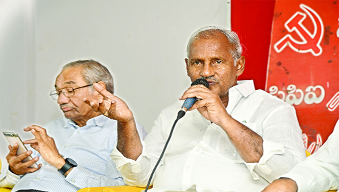 హైదరాబాద్ లో సీపీఐ జాతీయ సమితి సమావేశాలు