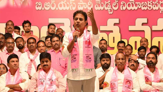 తెలంగాణ హక్కులు సాధించాలంటే.. లోక్‌సభ ఎన్నికల్లో : కేటీఆర్