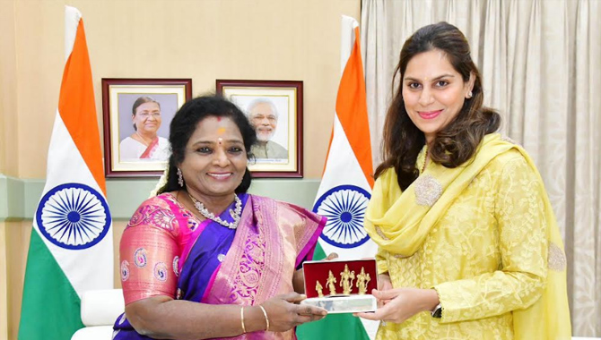 Upasana Konidela and Tamilisai Soundararajan: A Future Collaboration for Tribal Welfare in Telangana