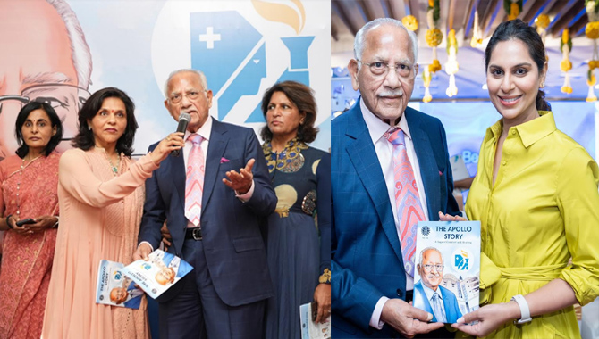 Upasana Kamineni Konidela Launches The Apollo Story On Dr Prathap C Reddys 91st Birthday In Association With Amar Chitra Katha 