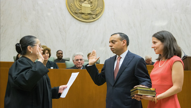 న్యూయార్క్ కోర్టు జడ్జిగా భారతీయుడు న్యూయార్క్ కోర్టు జడ్జిగా భారతీయుడు