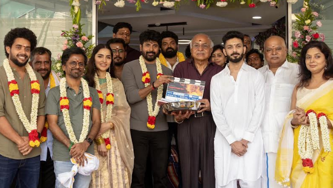 శివకార్తికేయన్-ఏఆర్ మురుగదాస్ పాన్ ఇండియా ఎంటర్‌టైనర్ షూటింగ్ పూజా కార్యక్రమాలతో గ్రాండ్ గా ప్రారంభం