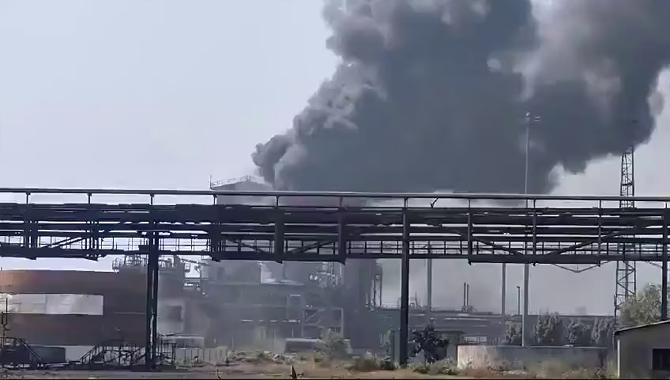 విశాఖ స్టీల్ ప్లాంట్ లో భారీ అగ్ని ప్రమాదం