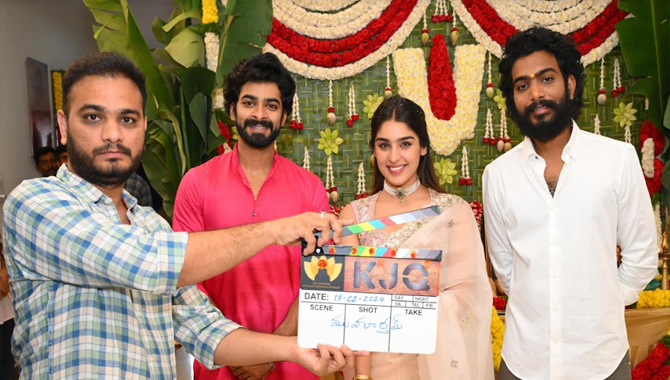 Deekshith Shetty, Shashi Odela, Yukti Thareja titled as #KJQ King – Jackie – Queen Prestigious Banner Slv Cinemas Production No8 Starring Deekshith Shetty Shashi Odela Yukti Thareja Titled As Kjq King Jackie Queen 2