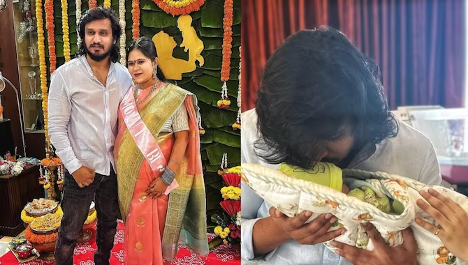 బాబుకు జన్మనిచ్చిన హీరో నిఖిల్‌ దంపతులు