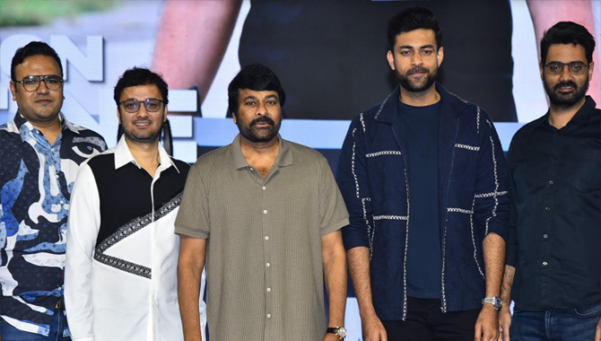 ‘ఆపరేషన్ వాలెంటైన్’ విజువల్ ఫీస్ట్ లా వుంటుంది : పద్మ విభూషణ్ మెగాస్టార్ చిరంజీవి