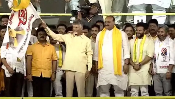 టీడీపీ-జనసేన గెలుపును ఎవరూ ఆపలేరు : చంద్రబాబు