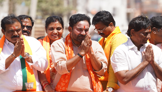 500 ఏళ్ల కల…  మోదీ వల్లే సాధ్యమైంది : కిషన్ రెడ్డి