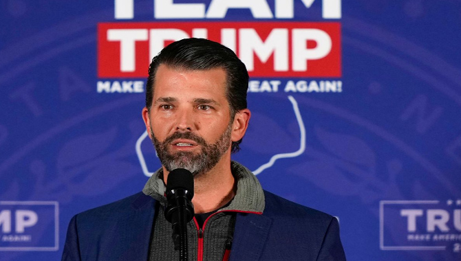 అమెరికాలో మళ్లీ  కలకలం… ట్రంప్ కుమారుడికి