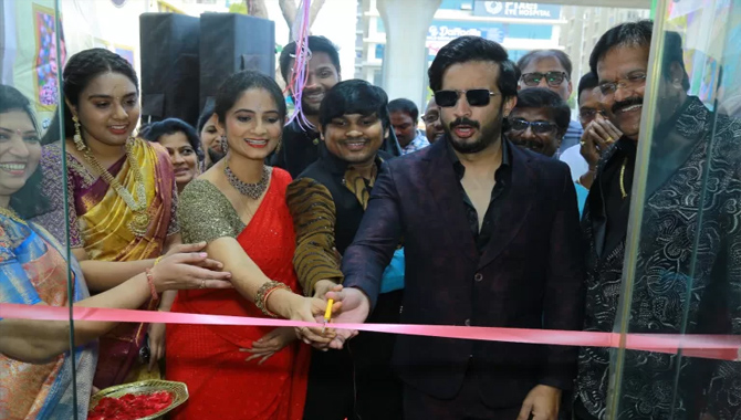 YK Designers Fabric Studio launched at Hydernagar