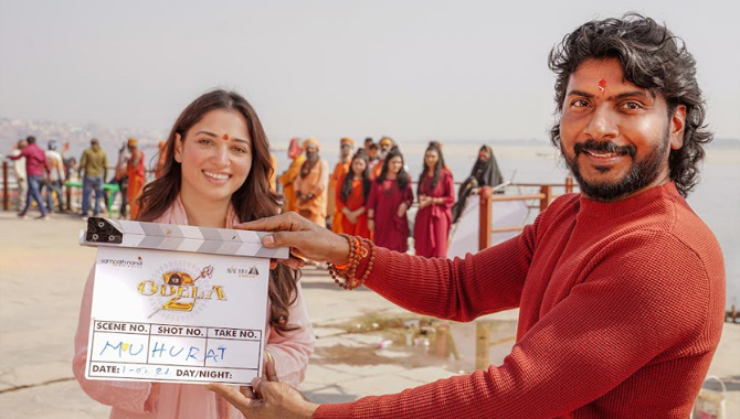 హై బడ్జెట్ మల్టీ లాంగ్వేజ్ మూవీ ‘ఓదెల 2’ లో జాయిన్ అయిన తమన్నా భాటియా