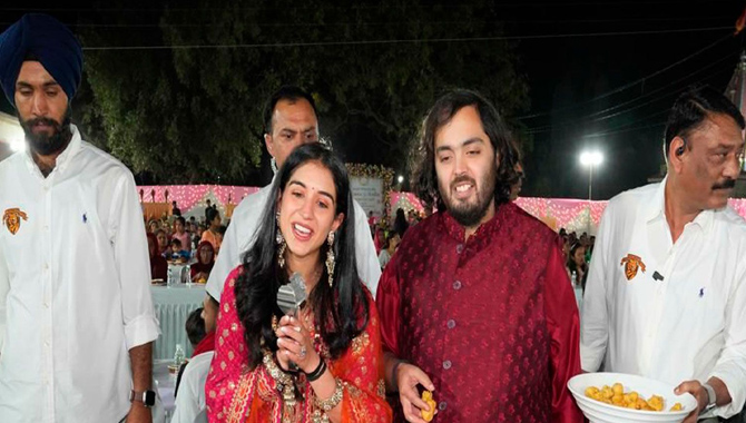 అనంత్ అంబానీ-రాధికా మర్చంట్ ప్రీ వెడ్డింగ్ వేడుకలు…. హాజరైన ప్రముఖులు