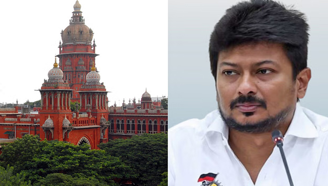 ఉదయనిధి స్టాలిన్ కు హైకోర్టులో ఊరట