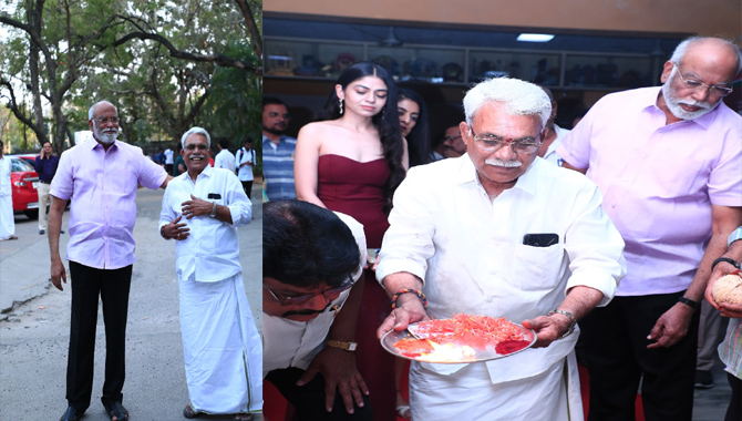 Chadalavada Srinivasa Rao was happy to see the response for the Pan India movie Record Break premiere shows and interacted with the media