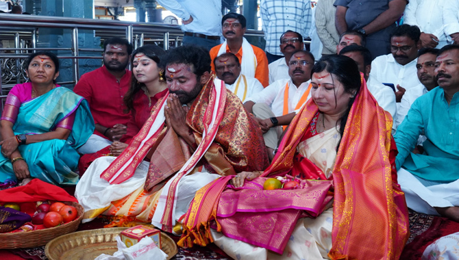 కాకతీయుల శిల్ప కళా వైభవం అద్భుతం : కిషన్ రెడ్డి