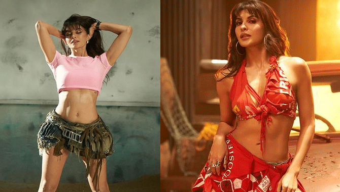 పొట్టి డ్రెస్‌లో ర‌చ్చ చేస్తున్న జాక్వెలిన్