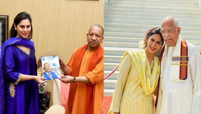 Dr Prathap C Reddy And Grand Daughter Upasana Konidela Launch Apollo Hospitals Services In Ayodhya 