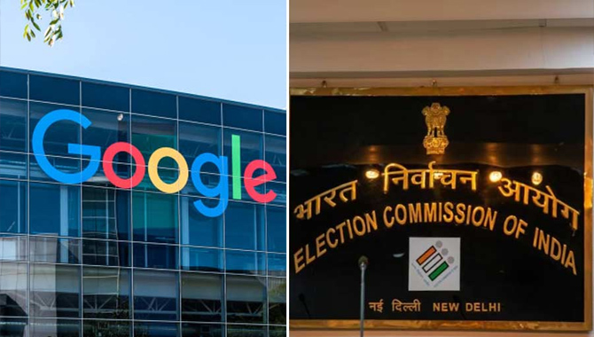 కేంద్ర ఎన్నికల సంఘంతో గూగుల్ జట్టు