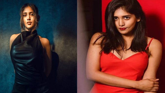 బ్లాక్ గౌనులో చాందినీ స్ట‌న్నింగ్ పోజు