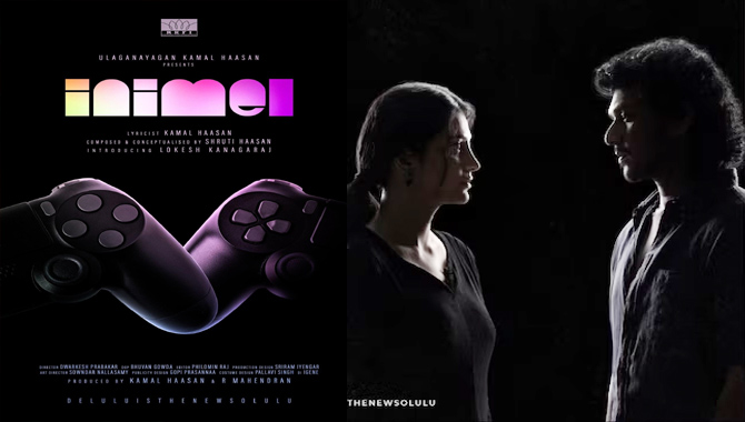 Kamal Haasan Produces Music Video Inimel Starring Lokesh Kanagaraj With Music By Shruti Haasan