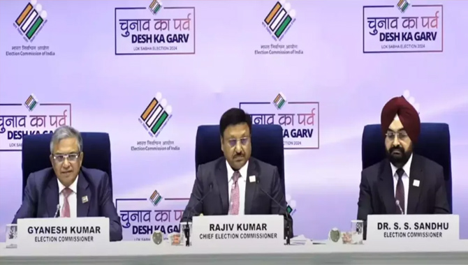 సార్వత్రిక ఎన్నికల షెడ్యూల్ విడుదల….