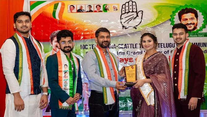 అమెరికాలో ఘనంగా కాంగ్రెస్ వంద రోజుల వేడుకలు