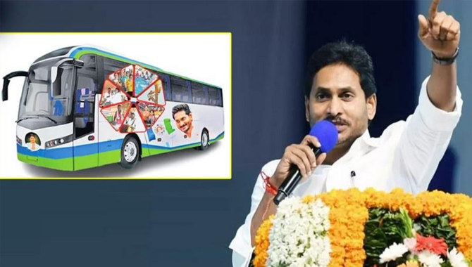 ఇక ప్రజల్లోకి జగన్ బస్సుయాత్ర.. ఇక ప్రజల్లోకి జగన్ బస్సుయాత్ర..