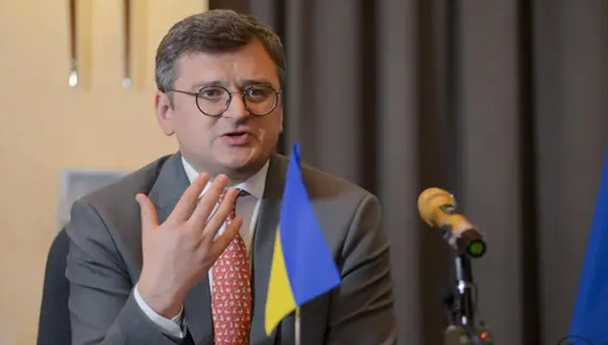 భారత్ కు ఉక్రెయిన్ విదేశాంగ మంత్రి ?