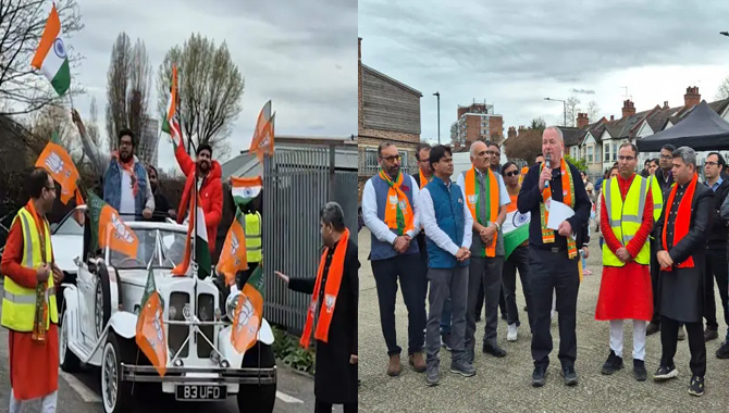 లండన్ లో మోదీకి మద్దతుగా.. ఎన్నారైలు ర్యాలీ